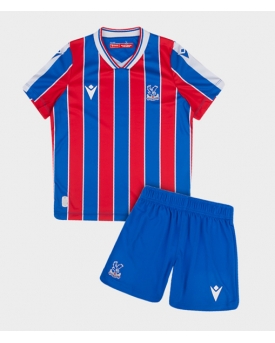 Billige Fotballdrakt Crystal Palace Replika Hjemmedraktsett Barn 2025-26 Kortermet (med bukser)